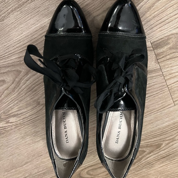 Black lace up heels - Picture 7 of 7